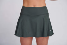 Load image into Gallery viewer, navy green tennis skirt

