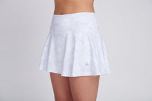 Load image into Gallery viewer, white and grey print skirt

